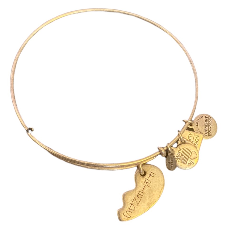 Alex and Ani Friend Heart Puzzle Piece Bracelet in Silver